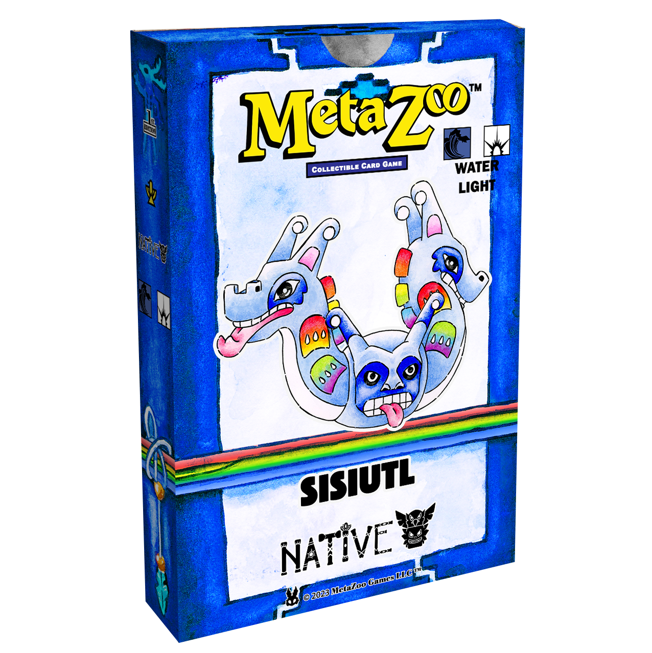 MetaZoo: Cryptid Nations - Native - 1st Edition Themed Deck - Sisiutl
