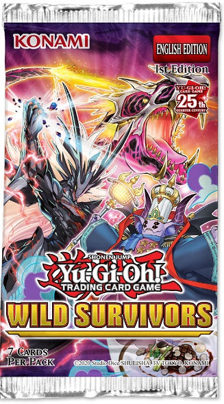 Yu-Gi-Oh! Wild Survivors Booster Pack 1st Edition