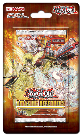 Yu-Gi-Oh! Amazing Defenders Blister Pack 1st Edition
