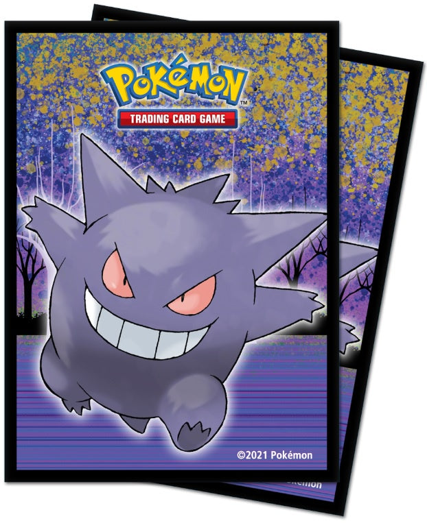 Ultra Pro - Standard Card Deck Sleeves - Pokemon Gallery Series - Haunted Hollow - 65ct