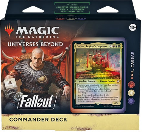 MTG Universes Beyond: Fallout - Commander Deck - Hail, Caesar