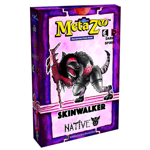 MetaZoo: Cryptid Nations - Native - 1st Edition Themed Deck - Skinwalker