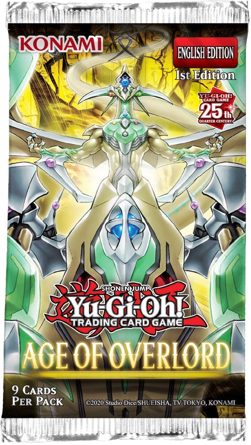 Yu-Gi-Oh! - Age of Overlord Booster Pack 1st Edition (Pre-Order) (ETA October 20th, 2023)