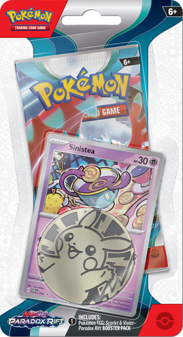 Pokemon Scarlet & Violet: Paradox Rift - Checklane Blister Pack - Sinistea