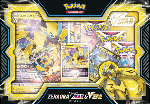 Pokemon - Zeraora VMAX & VSTAR Battle Box
