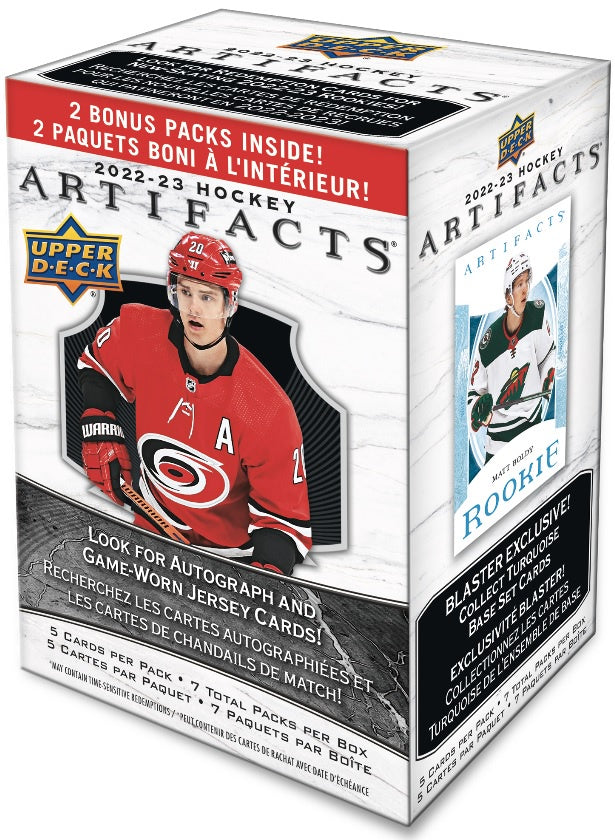 2022-23 Upper Deck Hockey Artifacts Blaster Box