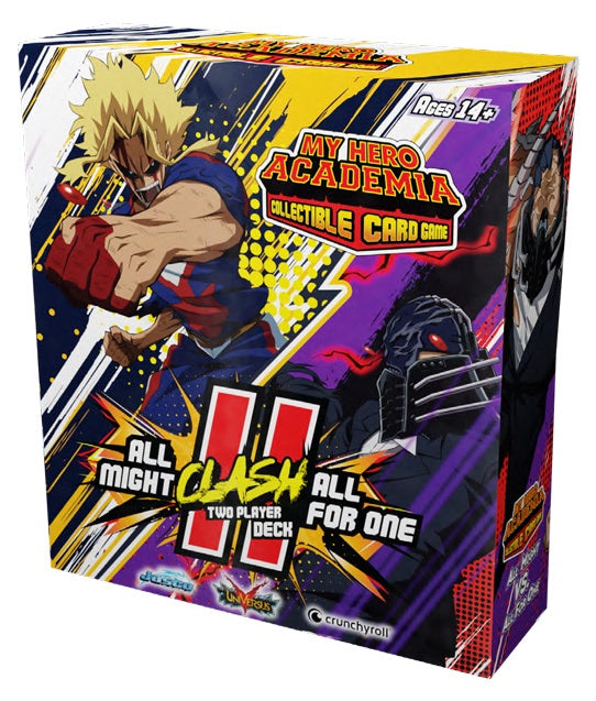 My Hero Academia CCG - All Might Clash All For One - Two Player Deck - 1st Edition