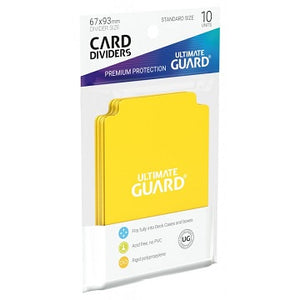 Ultimate Guard: Ultimate Guard: Card Dividers 10ct: Yellow