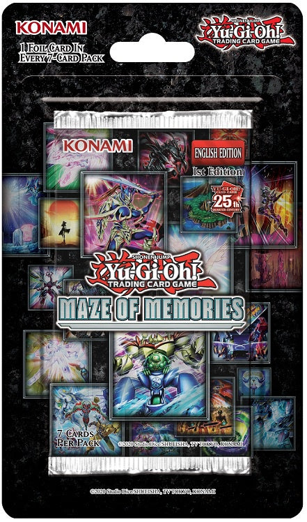 Yu-Gi-Oh! Maze of Memories Blister Pack 1st Edition