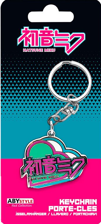 Hatsune Miku Metal Keychain - Miku [ABYStyle]