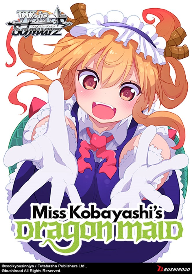 Weiss Schwarz - Miss Kobayashi's Dragon Maid English Edition Booster Box - 1st Edition