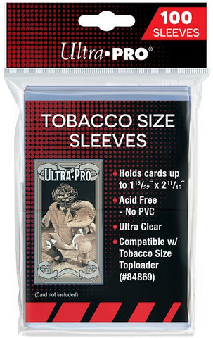 Ultra Pro - Tobacco Size Sleeves 100ct