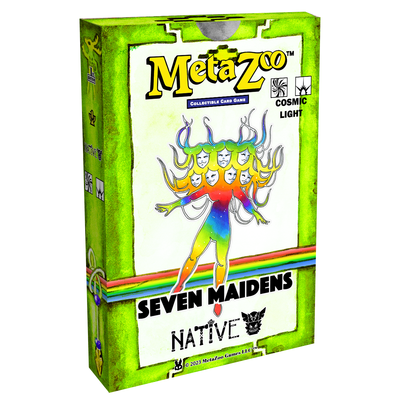 MetaZoo: Cryptid Nations - Native - 1st Edition Themed Deck - Seven Maidens
