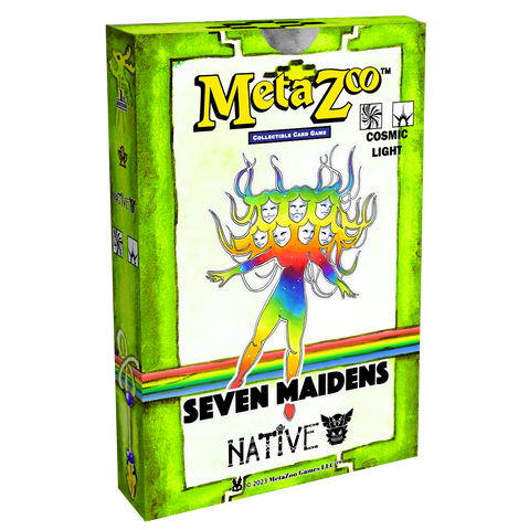 MetaZoo: Cryptid Nations - Native - 1st Edition Themed Deck - Seven Maidens