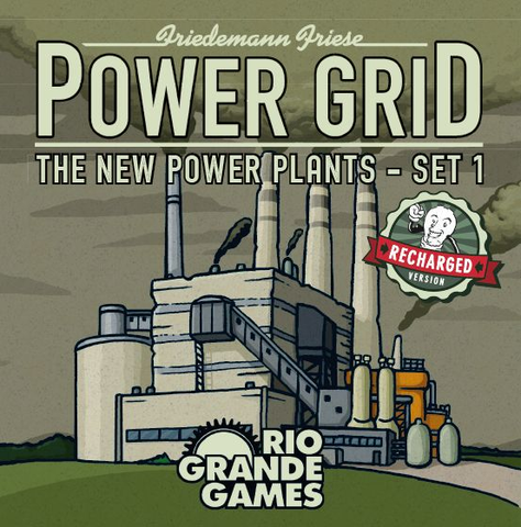 Power Grid: The New Power Plants - Set 1 Cards