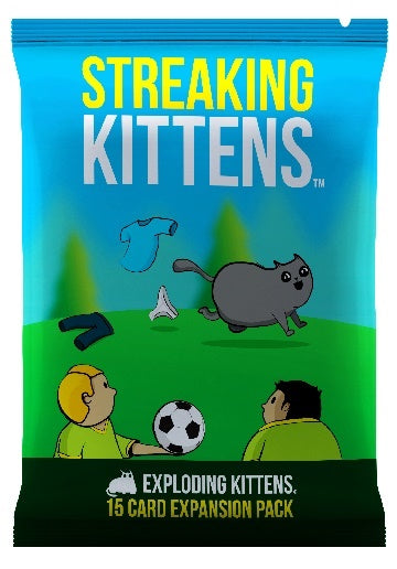 Exploding Kittens - Streaking Kittens (15 Card Expansion Pack)