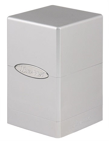 Ultra Pro Satin Tower Deck Box 100+ - Metallic Silver