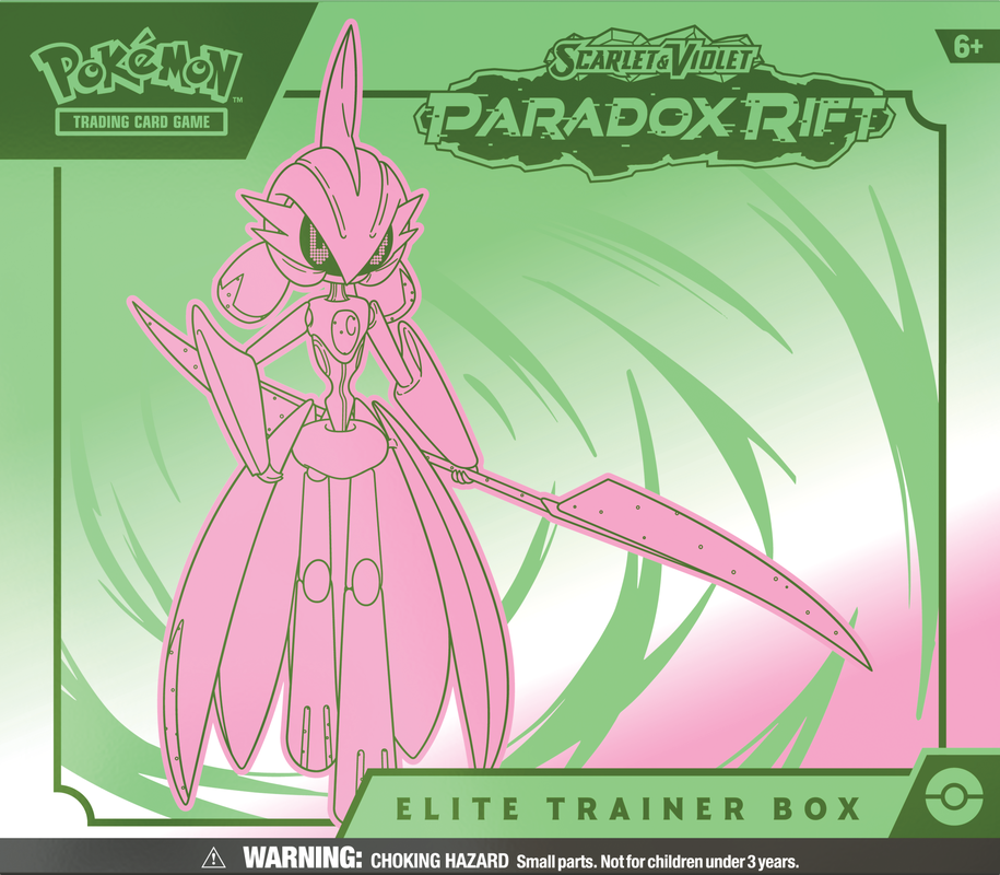 Pokemon Scarlet & Violet: Paradox Rift Elite Trainer Box - Iron Valiant (Pre-Order) (ETA November 3rd, 2023)