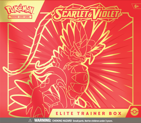 Pokémon Scarlet & Violet: Base Set Elite Trainer Box - Koraidon (Scarlet)