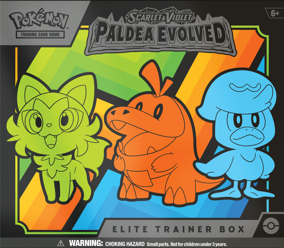 Pokemon Scarlet & Violet: Paldea Evolved Elite Trainer Box