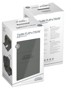 Ultimate Guard: Deck Box: Twin Flip N Tray Xenoskin 200+ - Grey