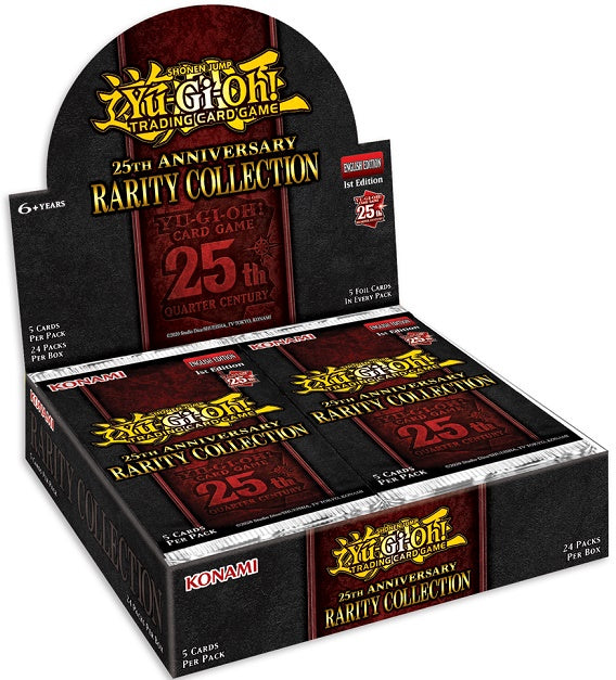 Yu-Gi-Oh! - 25th Anniversary Rarity Collection Booster Box 1st Edition (Pre-Order) (ETA November 3rd, 2023)