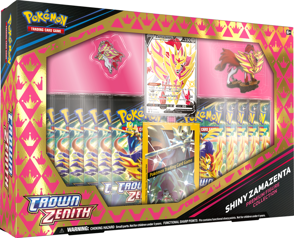 Pokemon: Crown Zenith - Premium Figure Collection - Shiny Zamazenta