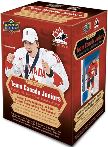 2023 Upper Deck Team Canada Juniors Blaster Box