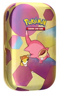 Pokemon Scarlet & Violet 151 TCG Mini Single Tin - Slowpoke and Sandshrew