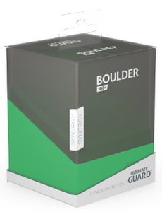 Ultimate Guard: Deck Case Boulder - Synergy 100+ Black / Green