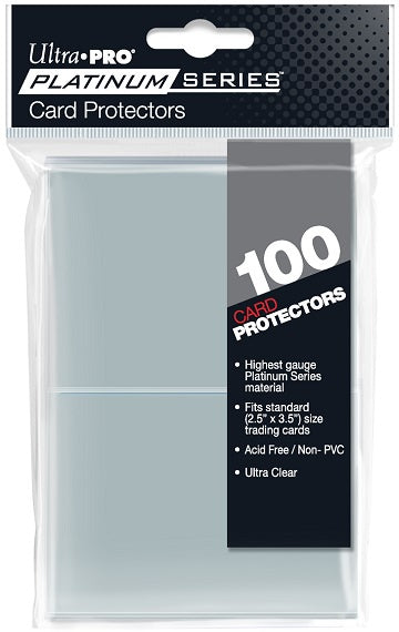 Ultra Pro - Platinum Series Card Protectors 2.5" X 3.5" 100ct