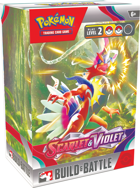 Pokemon Scarlet & Violet: Base Set - Build & Battle Kit Box