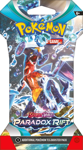 Pokemon Scarlet & Violet: Paradox Rift - Sleeved Booster Pack (1 Random Sleeved Booster Pack)