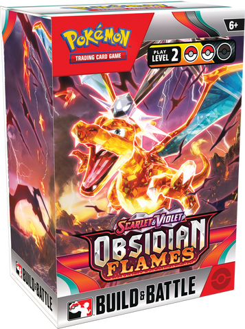 Pokemon Scarlet & Violet: Obsidian Flames - Build & Battle Kit Box