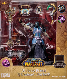 World of Warcraft - Undead Priest & Undead Warlock Epic Figure [McFarlane Toys]