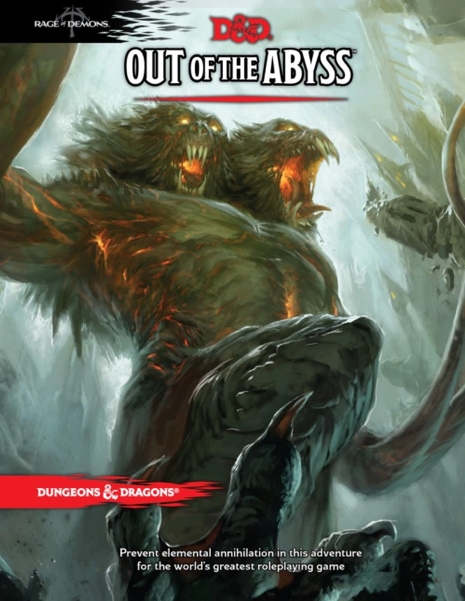 Dungeons & Dragons 5th Edition - Out of the Abyss (Hardcover)
