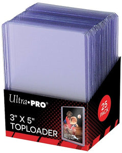 Ultra Pro - Toploader 3" X 5" Tallboy 25ct