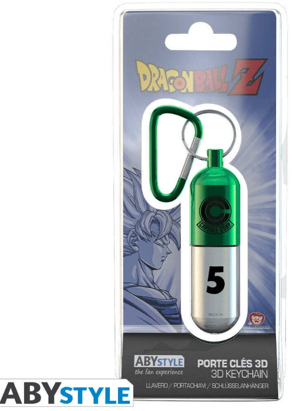 Dragon Ball Z 3D Keychain Capsule Green