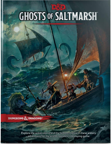 Dungeons & Dragons 5th Edition - Ghosts of Saltmarsh (Hardcover)