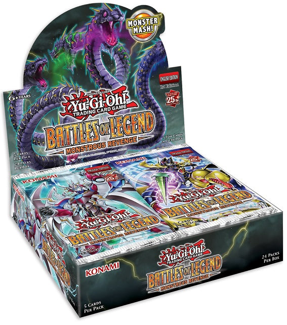 Yu-Gi-Oh! Battles of Legend Monstrous Revenge Booster Box 1st Edition