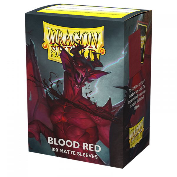 Dragon Shield - Standard Size Matte Sleeves 100ct (Assorted Colours - Pick One)
