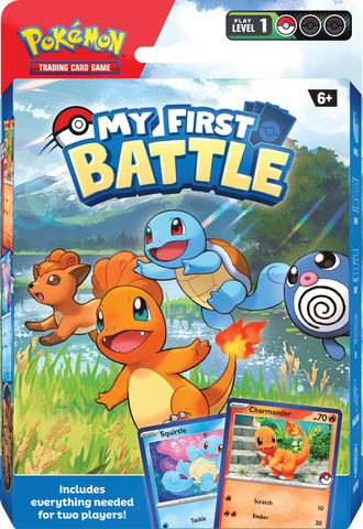 Pokemon - My First Battle - Charmander &  Squirtle (Pre-Order) ( ETA September 29th, 2023)