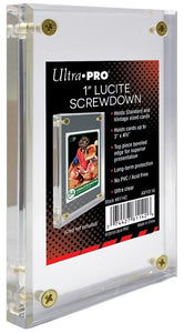 Ultra Pro - 1" Lucite ScrewdownDisplay for Cards