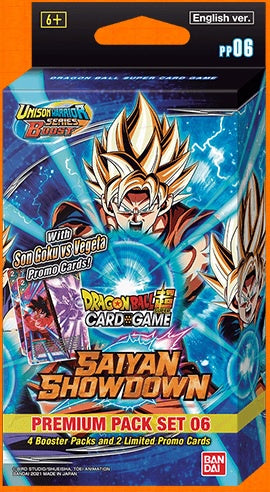 Dragon Ball Super: Saiyan Showdown Premium Pack Set 06