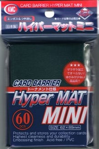 KMC - Small Hyper Mat Sleeves Green - 60ct