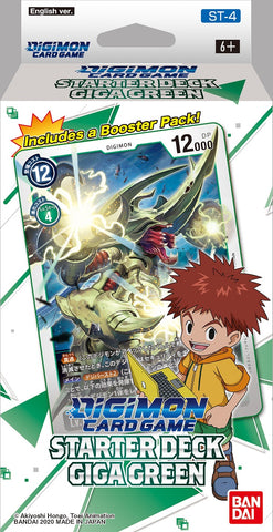 Digimon Card Game - Starter Deck - "Giga Green"