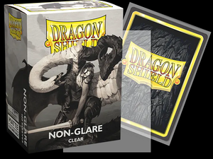 Dragon Shield - Standard Size Non Glare Matte Sleeves 100ct - Clear