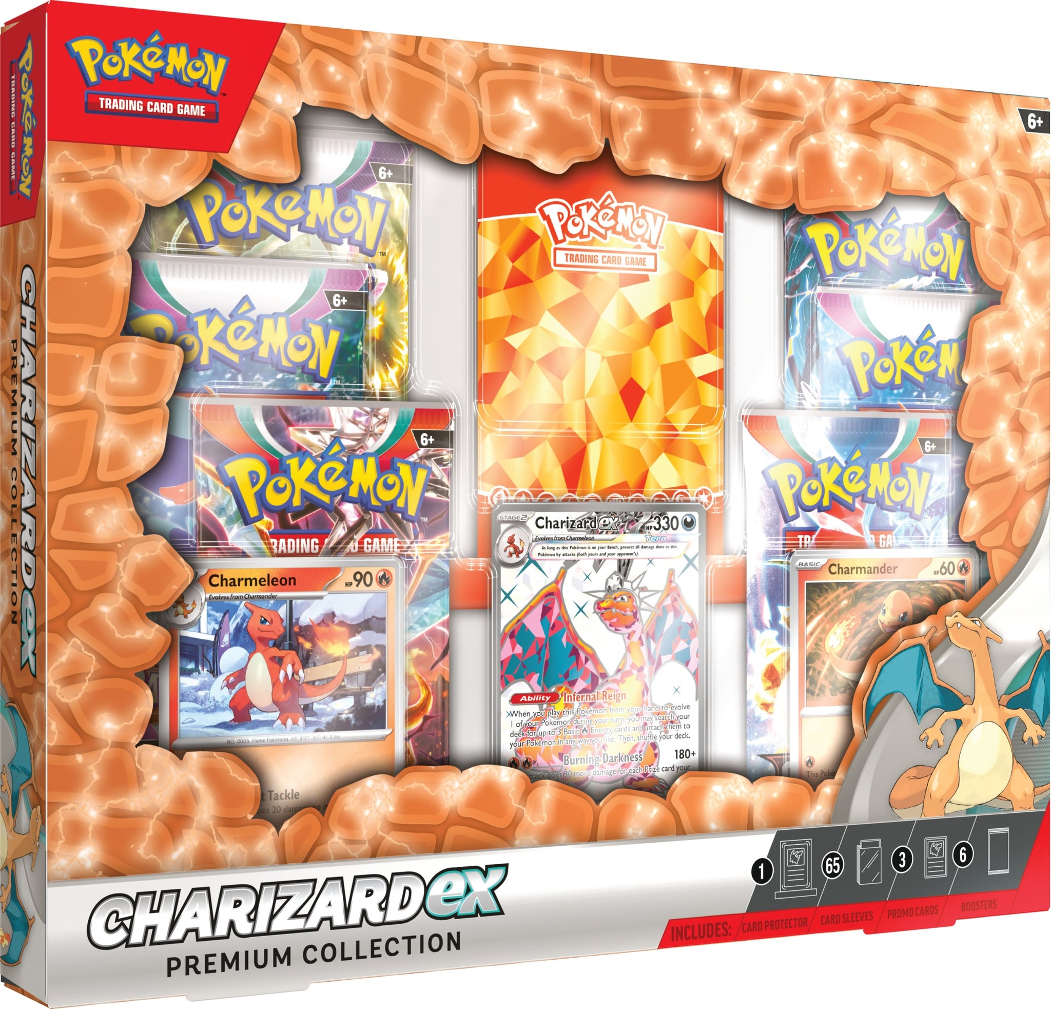Pokemon Charizard EX Premium Collection Box (Pre-Order) (ETA October 20th, 2023)