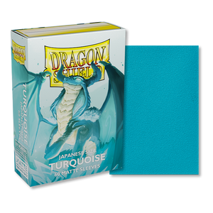Dragon Shield - Japanese Small Size Matte Sleeves 60ct - Turquoise