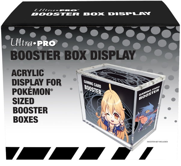 Ultra Pro -  Acrylic Display Booster Box - Pokemon Sized Booster Boxes (Limit 2 Per Customer)